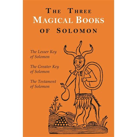 The three magical books of solomon